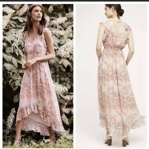 HD in Paris Floral Hi-low Dress SzUS8